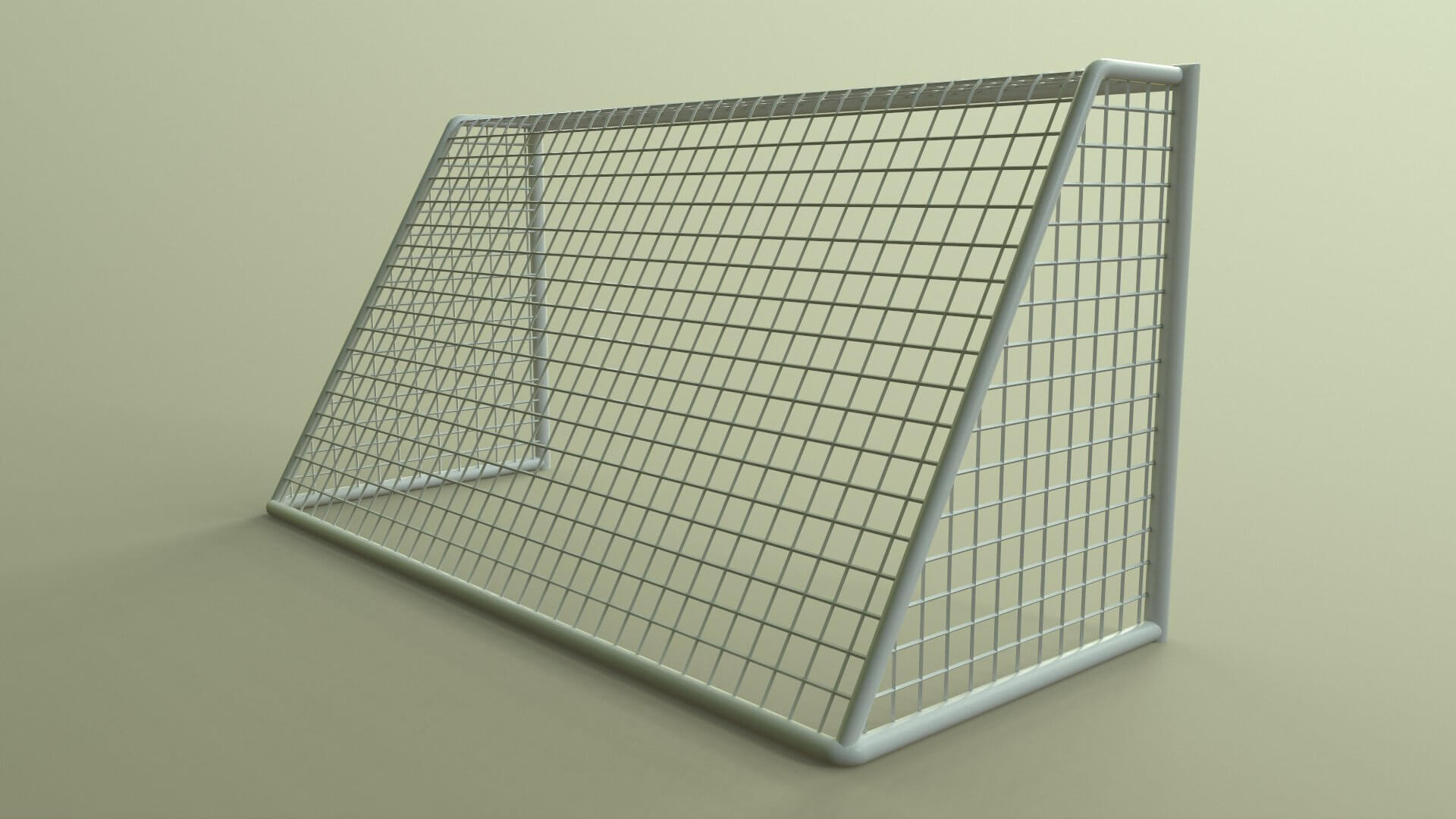 Soccer Football Goal Post G - 3D Model by PBR Cool