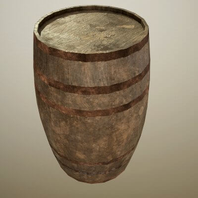 Wooden Barrel