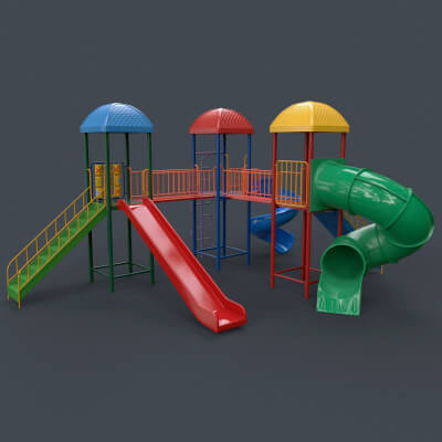 Playground Outdoor Jungle Gym 15 A