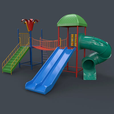 Playground Outdoor Jungle Gym 16