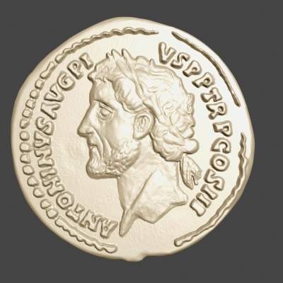 Antoninus Pius Aureus Gold Coin RIC108c AU50-53
