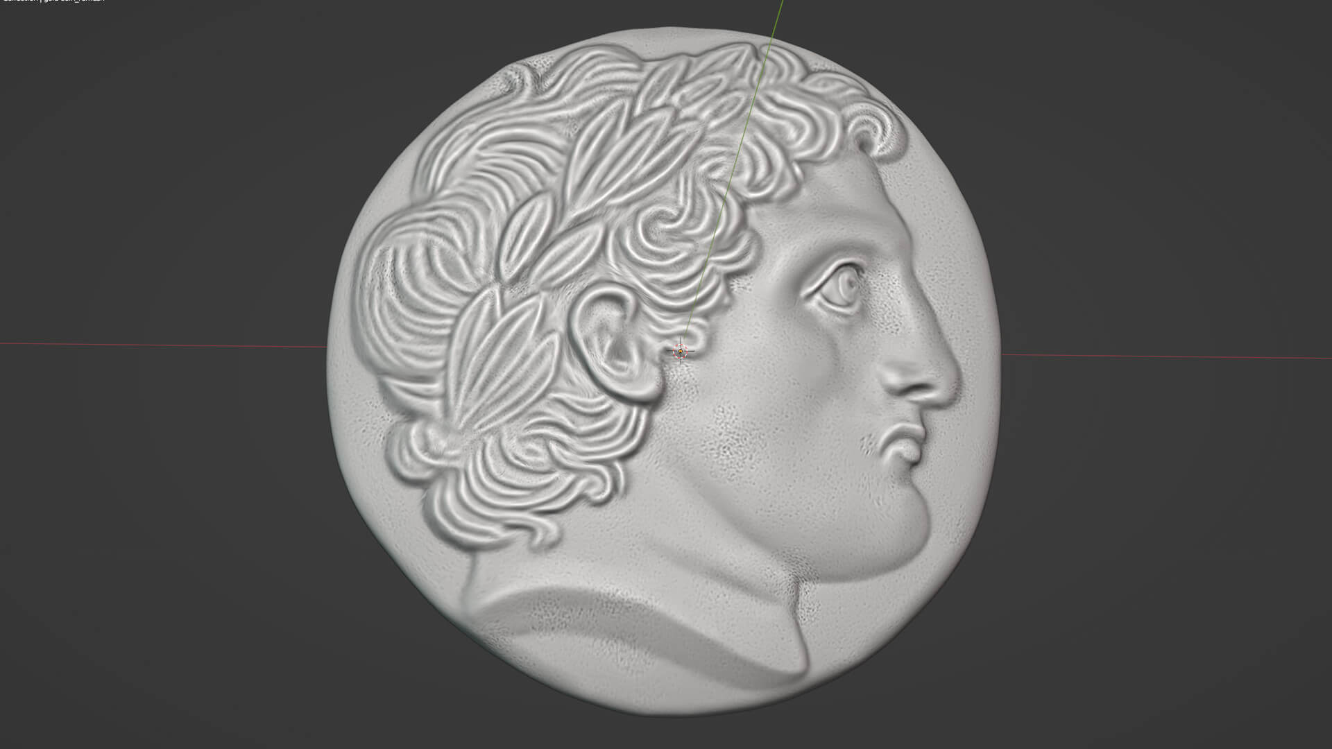 Gold Coin - 3D Model by Petar Doychev