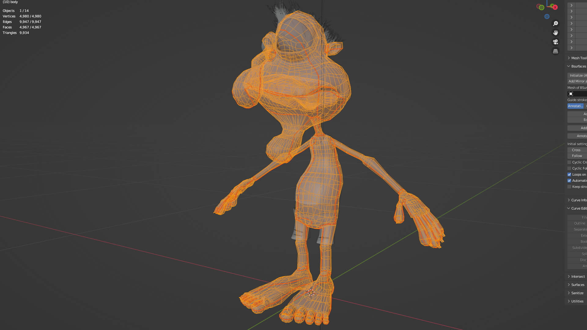 Punk Man 3d Model By Petar Doychev