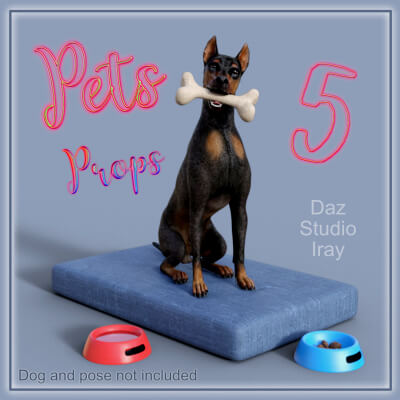 Pets Props for DAZ Studio