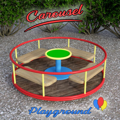 Playground Carousel