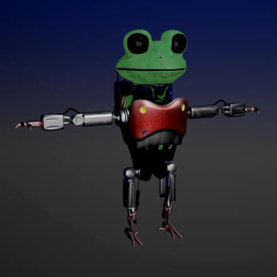 Cybernetic Frog