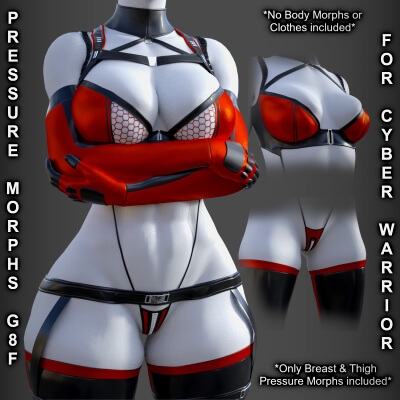 Cyber Warrior Pressure Morphs for G8F by PH3Dee