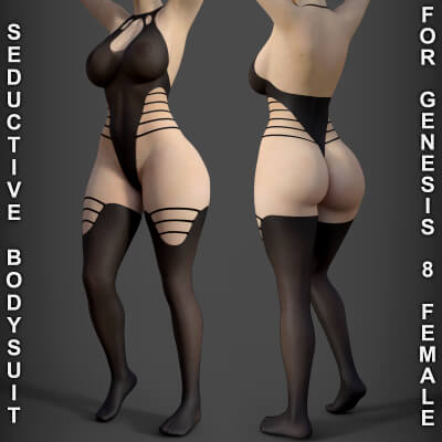 Seductive Bodysuit for Genesis 8 Female by PH3Dee