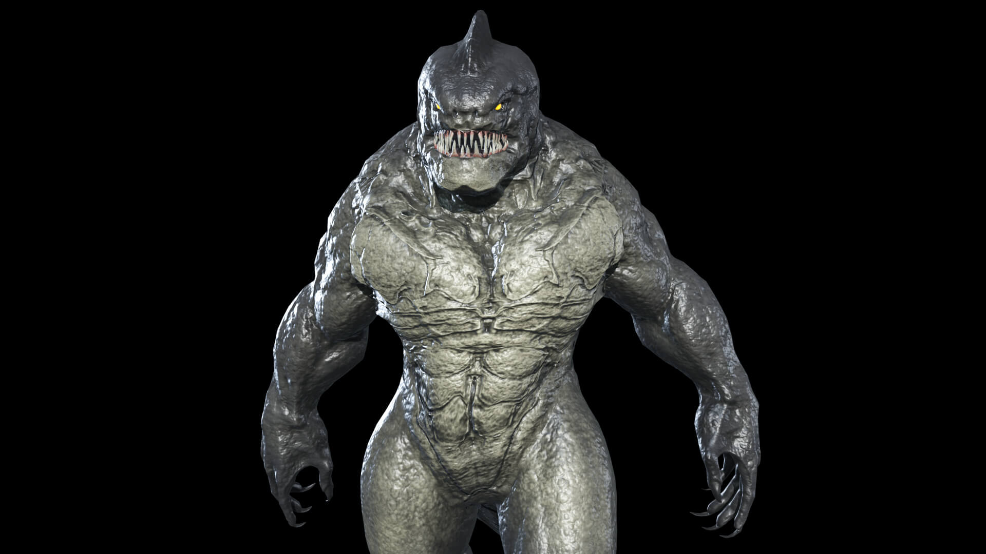 Mutant Model Fish Mutant 2 - 3D Model by Phazan