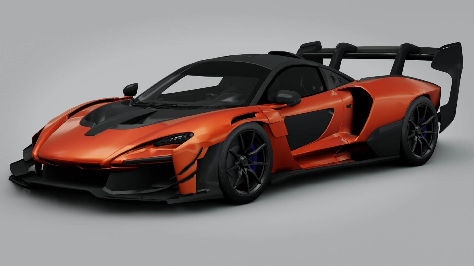 McLaren Senna - 3D Model by Phazan