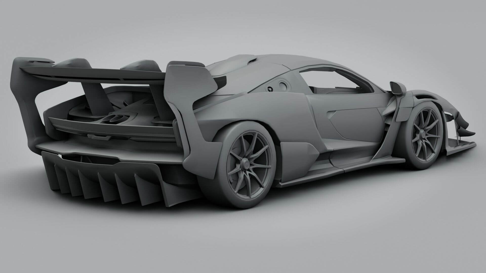 McLaren Senna - 3D Model by Phazan