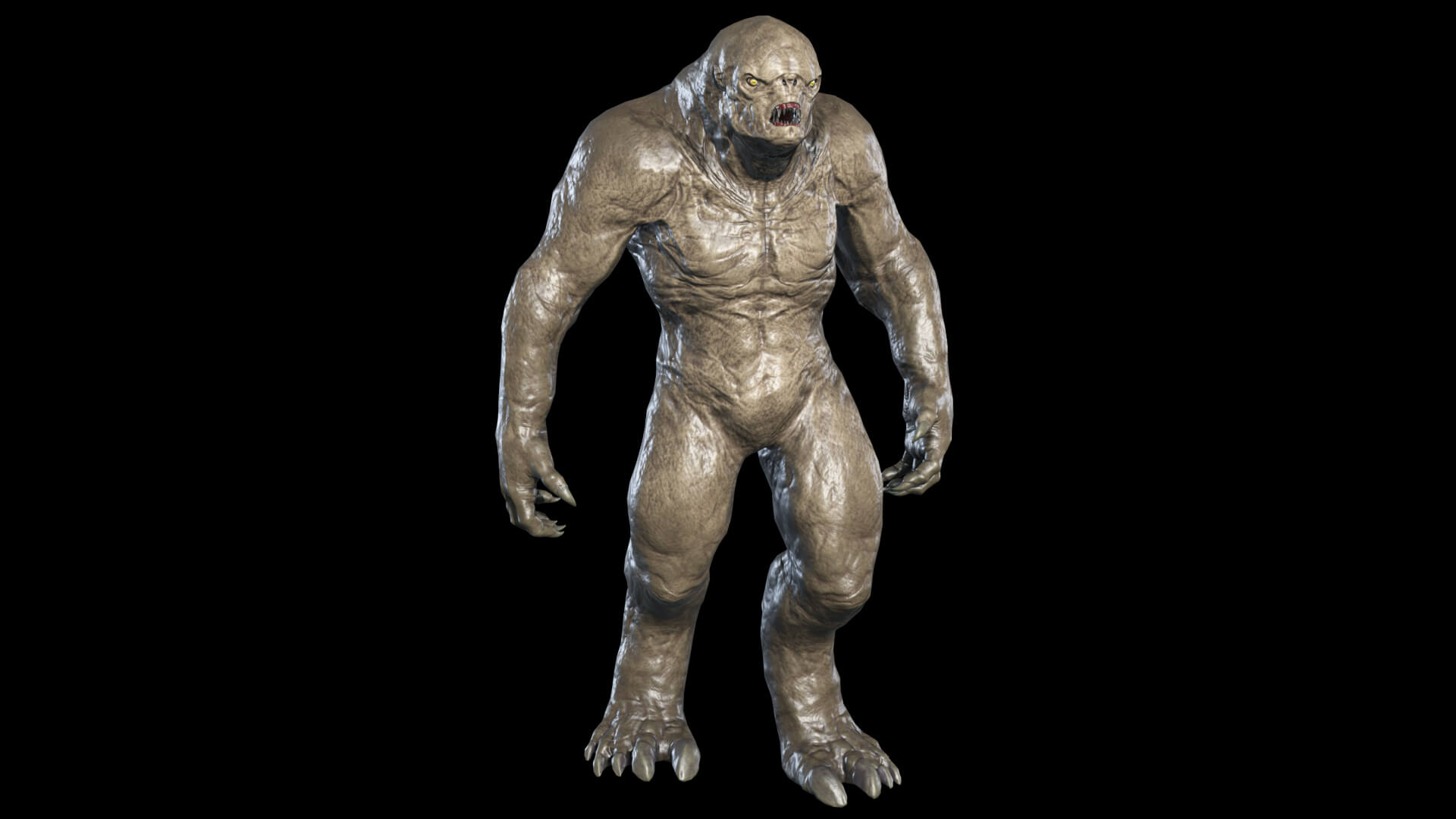 Mutant Monster 4 - 3D Model by Phazan