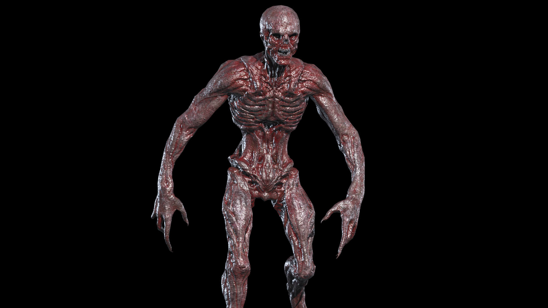 Mutant Monster 5 - 3D Model by Phazan