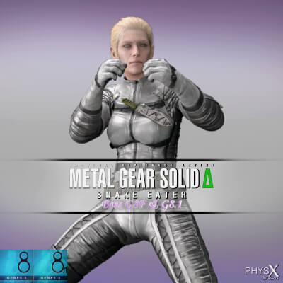 Metal Gear Solid Delta Snake Eater - Boss G8F &amp G8.1