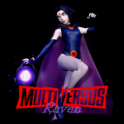 Multiversus - Raven G8F by PhysX 3D Assets