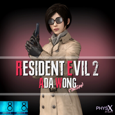 Resident Evil 2 Remake - Ada Wong G8F &amp G8.1