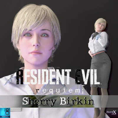 Resident Evil Requiem - Sherry Birkin for Genesis 8