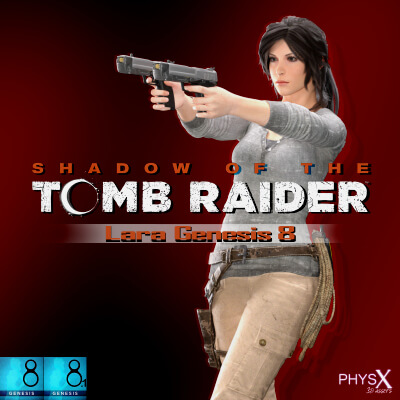 Shadow of the Tomb Raider - Lara Croft G8F &amp G8.1