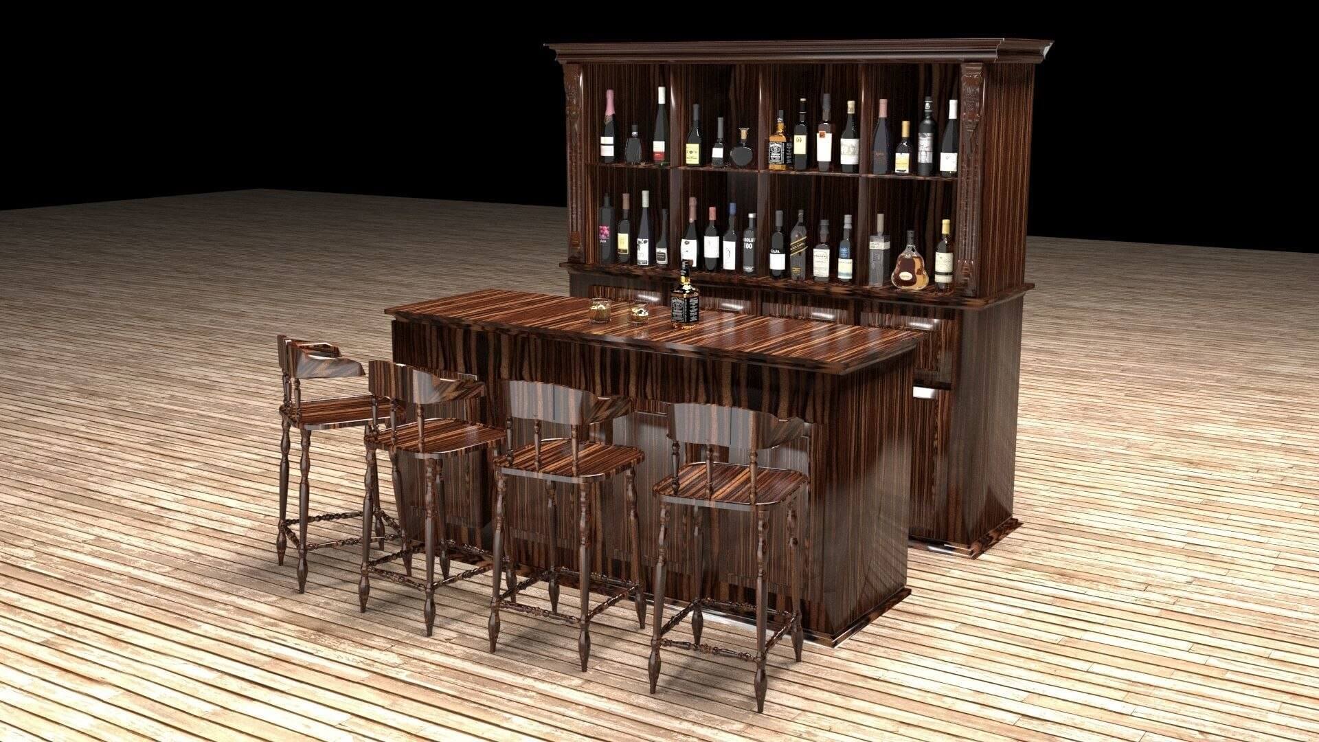 Бар 3д модель. Стойка 3d модель. Бар уличный 3д модель. Моделирование винного бара. Кафе 3ds max.