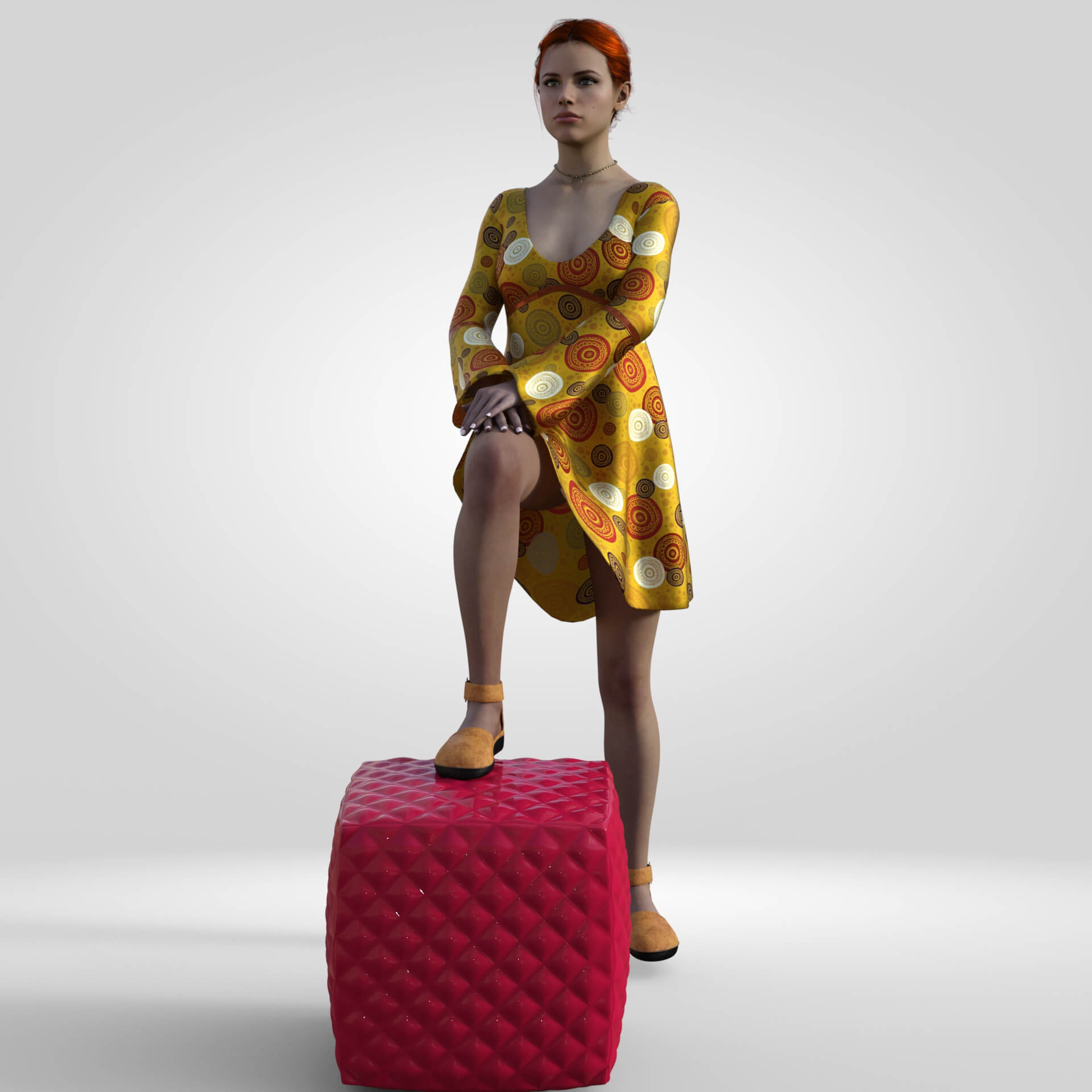 Buxom Elia for G8F - Daz Content by Pictorer