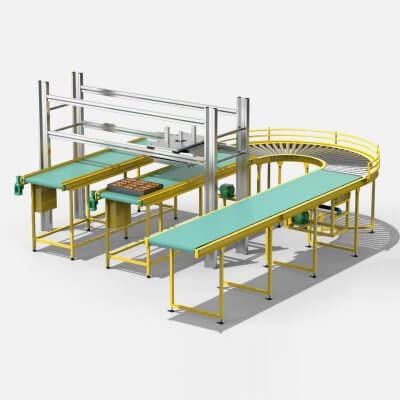 Cake Transport Unit - 3D Model by Pictorer