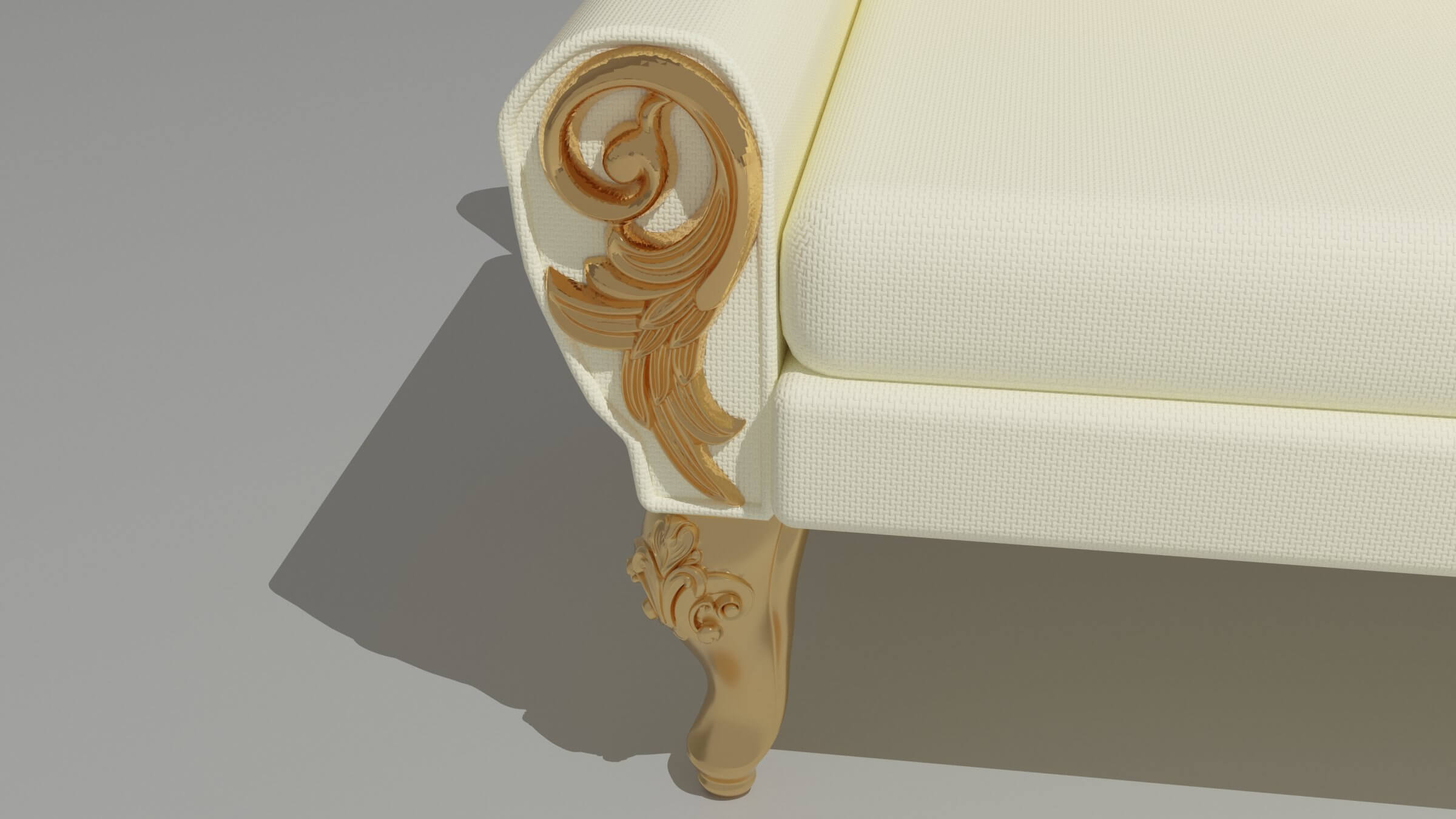 Classic Divan 4K - 3D Model by Pictorer