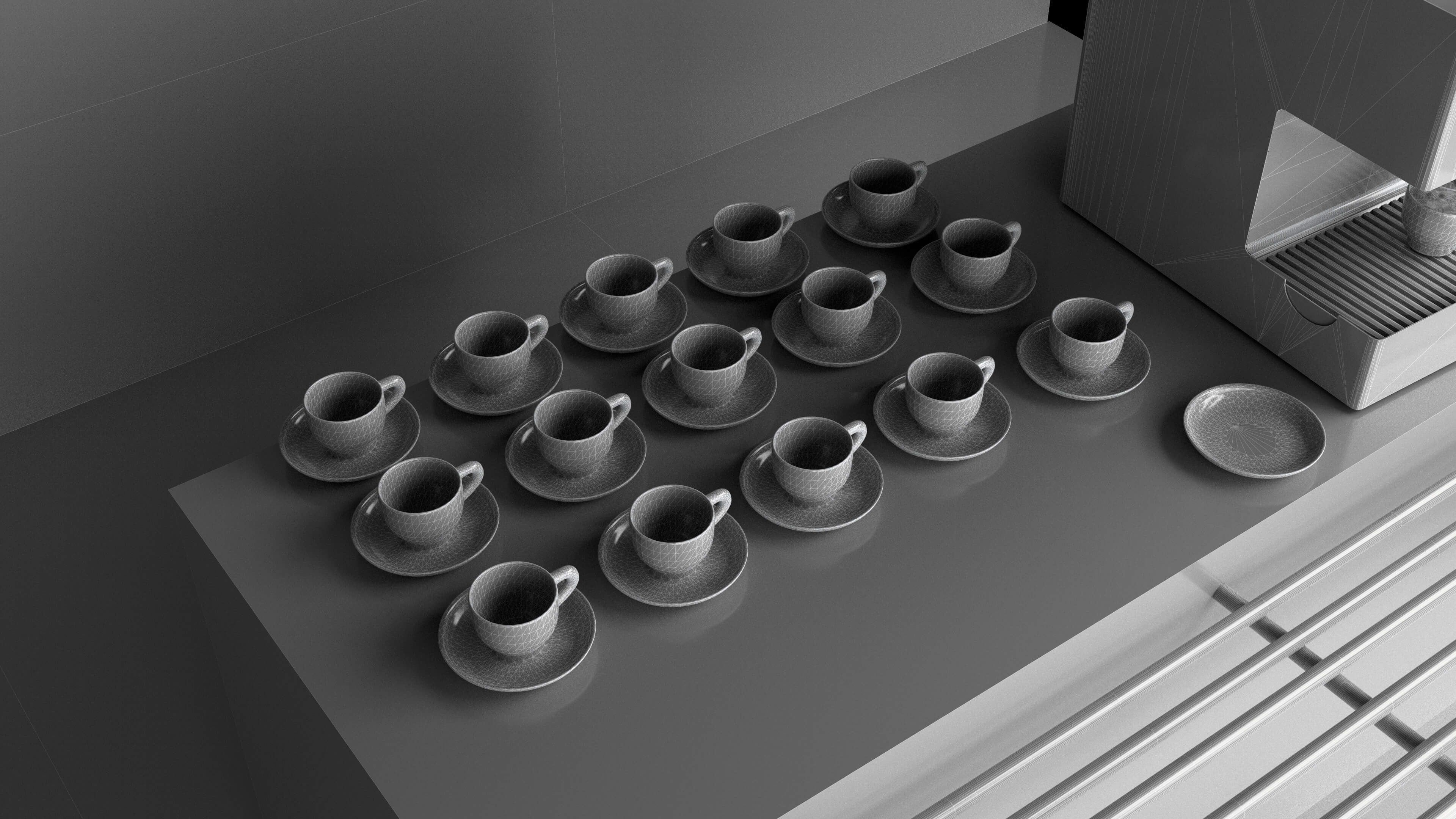 Coffee Unit 8K - 3D Model by Pictorer