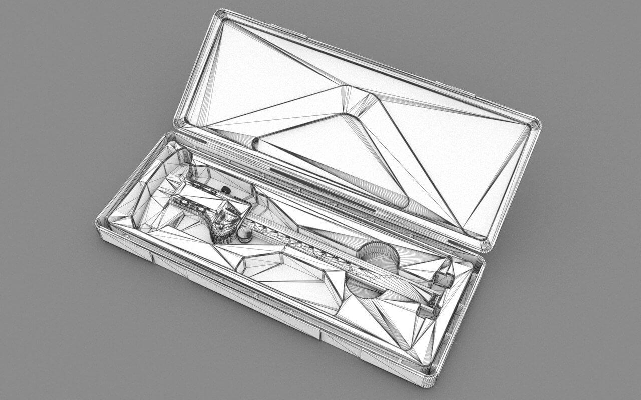 Digital Caliper 3D Model by Pictorer