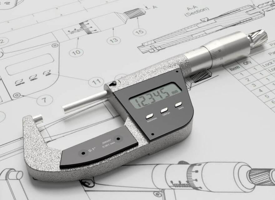 Digital Micrometer 3D Model by Pictorer