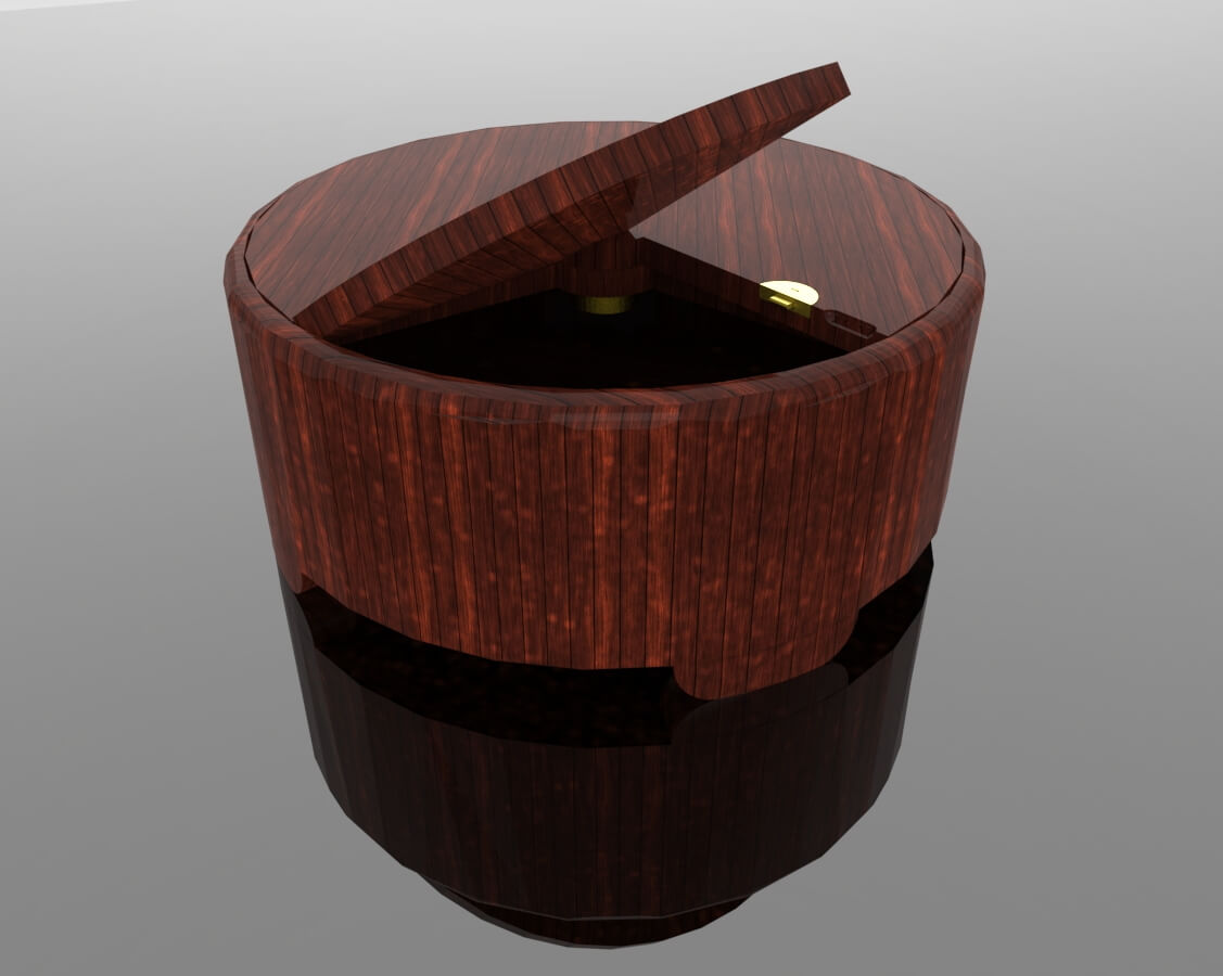 Hope Chest for Ladies - 3D Model by Pictorer