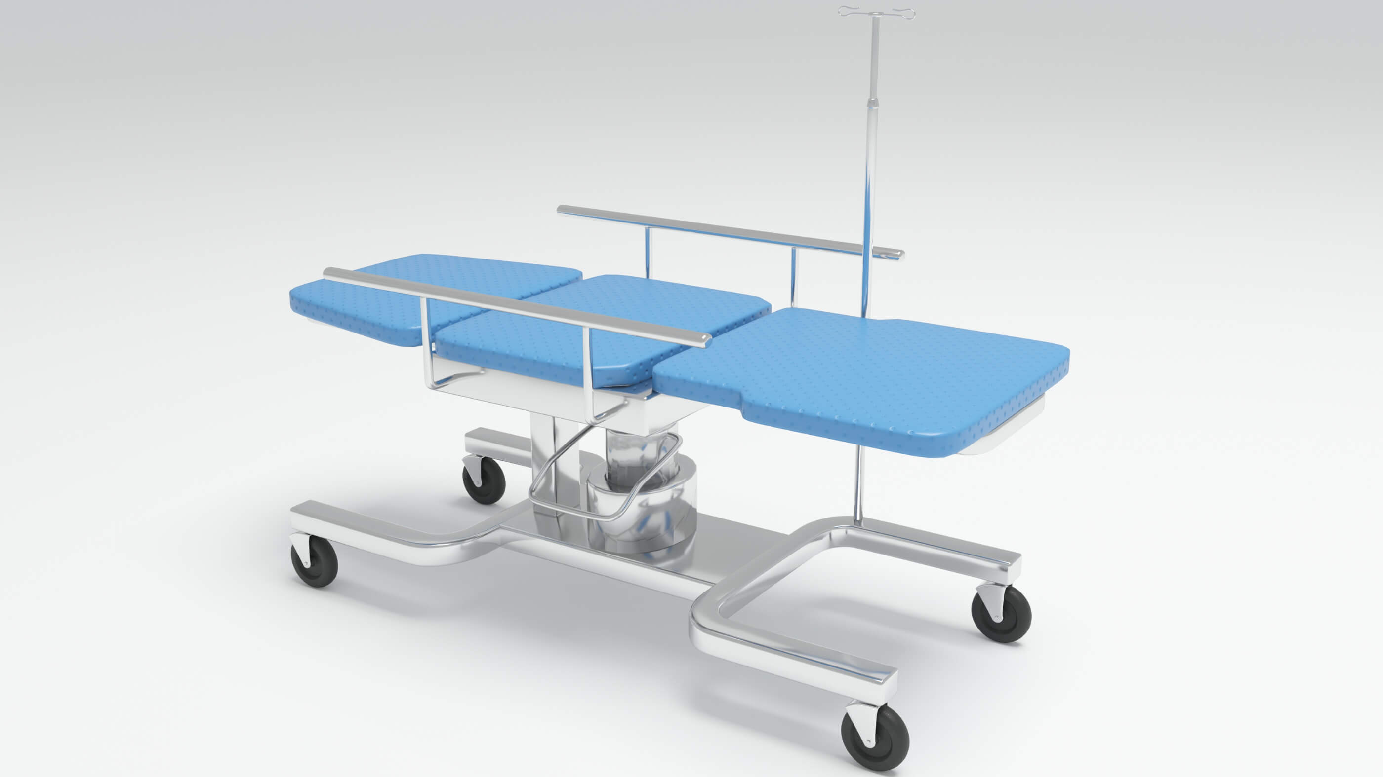 Hospital Stretcher 3D Model by Pictorer