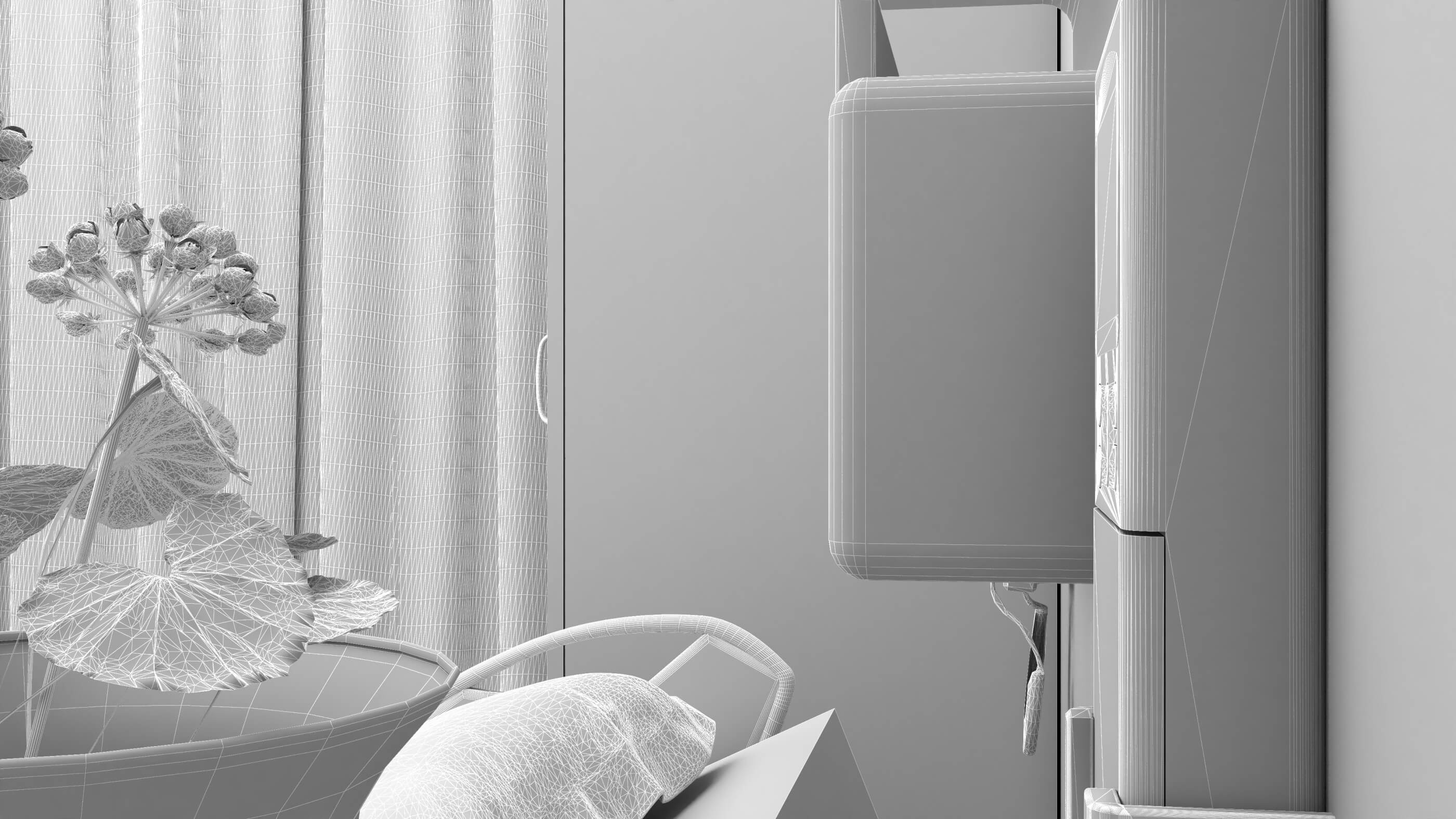 Hospital Ward 5 - 4K 3D Model by Pictorer
