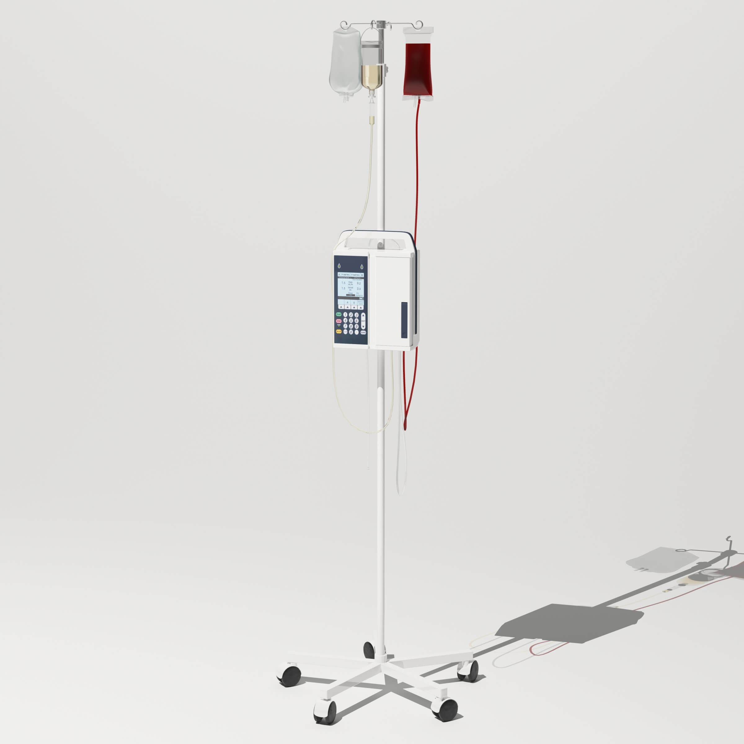 Infusion Pump 4K 3D Model by Pictorer