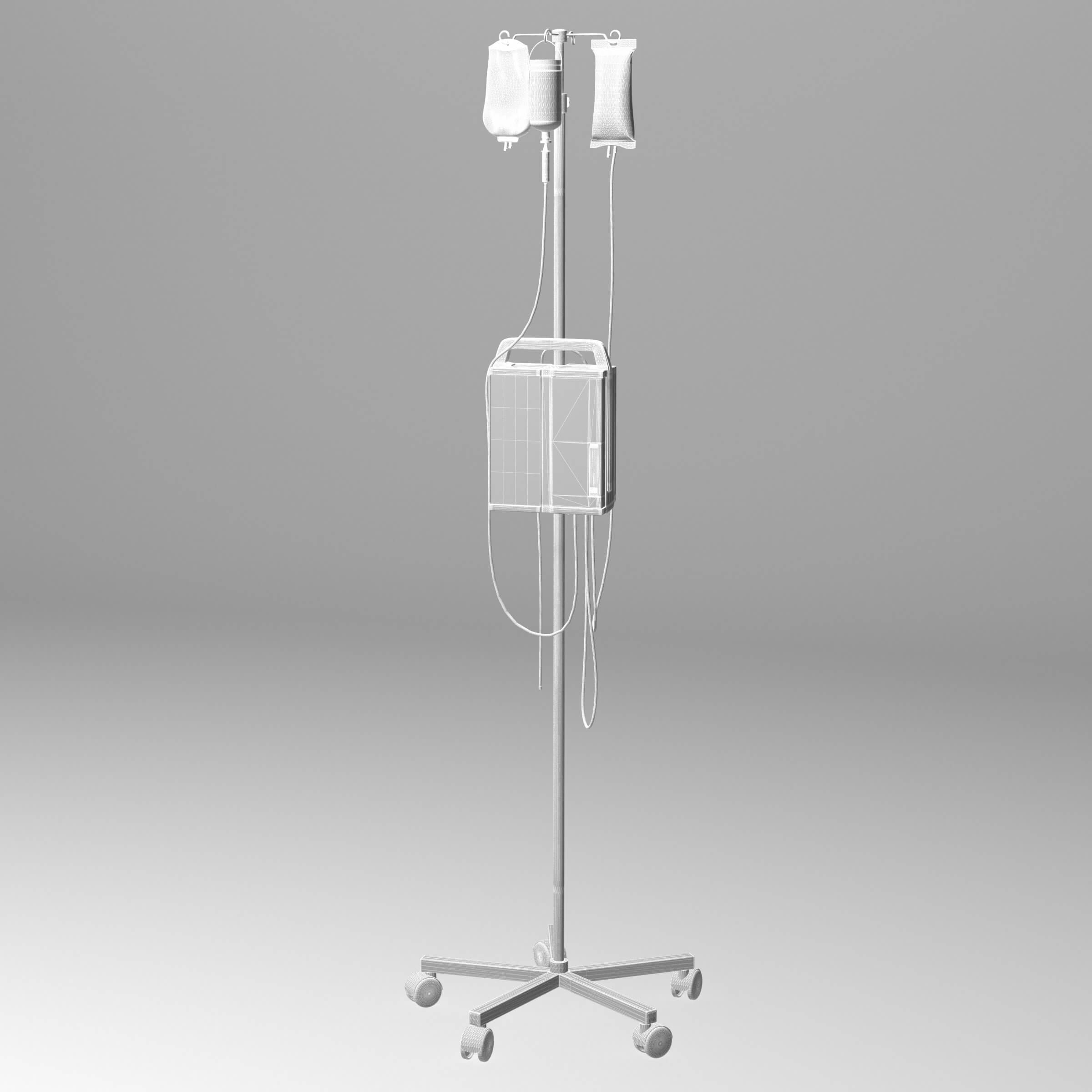 Infusion Pump 4K 3D Model by Pictorer