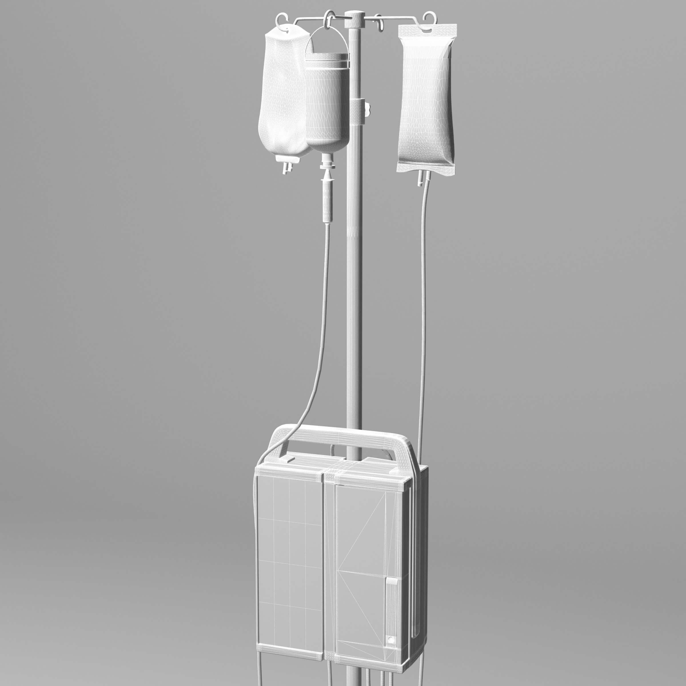 Infusion Pump 4K 3D Model by Pictorer