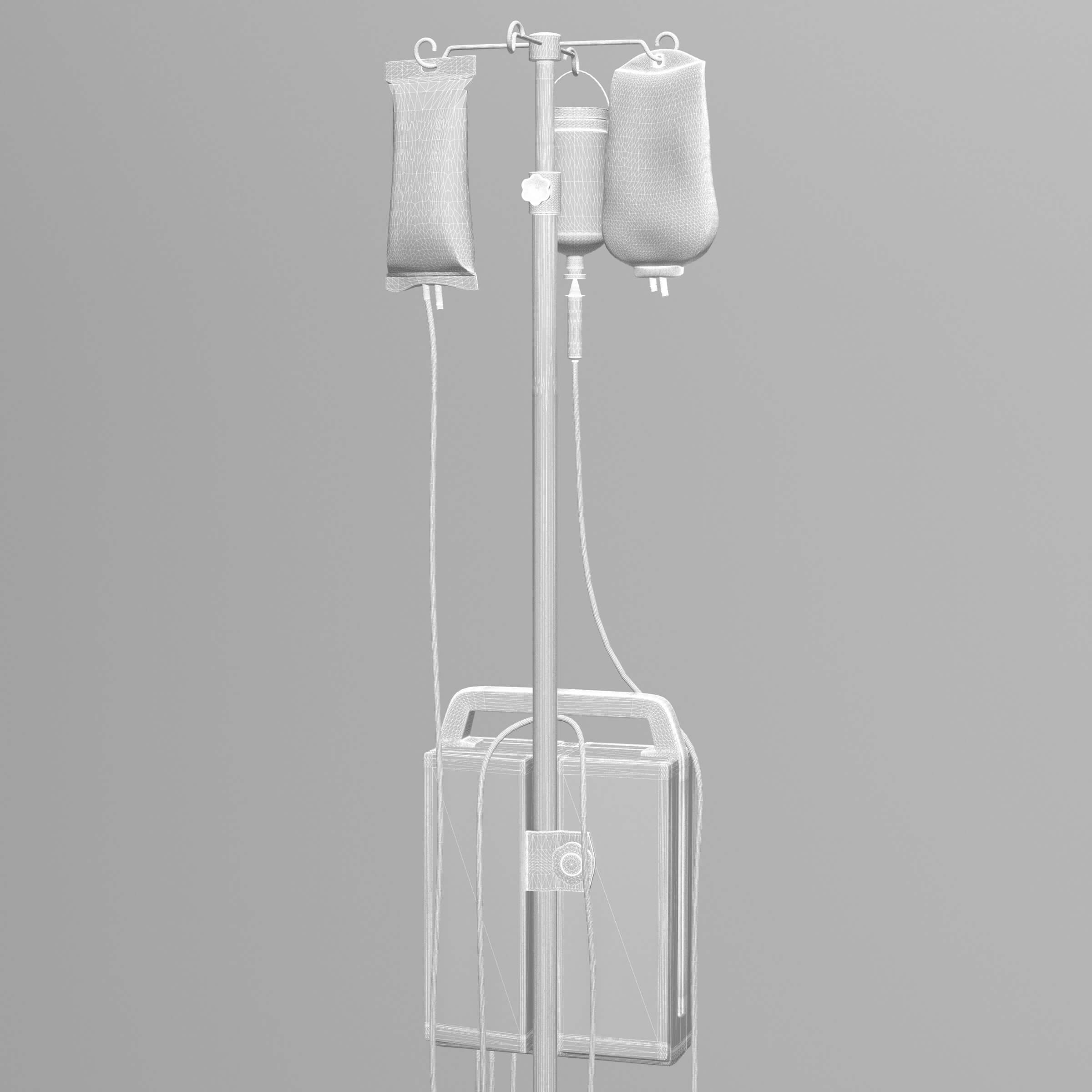 Infusion Pump 4K 3D Model by Pictorer