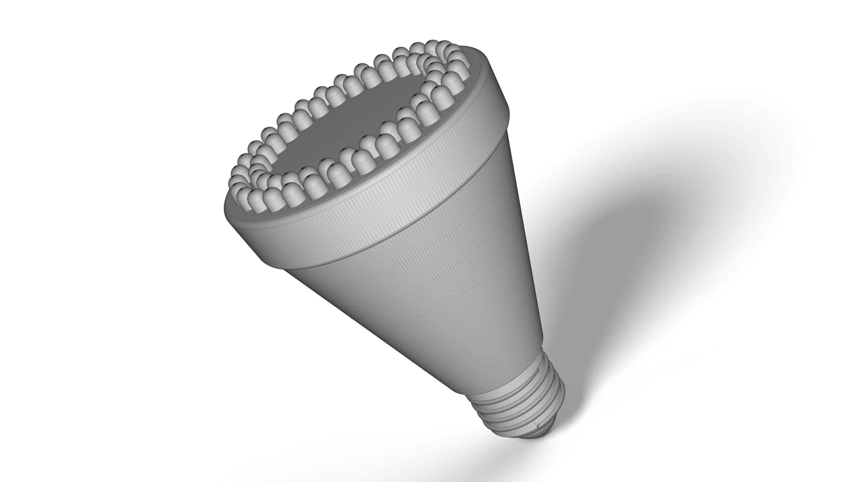 Multi LED Bulb - 3D Model by Pictorer