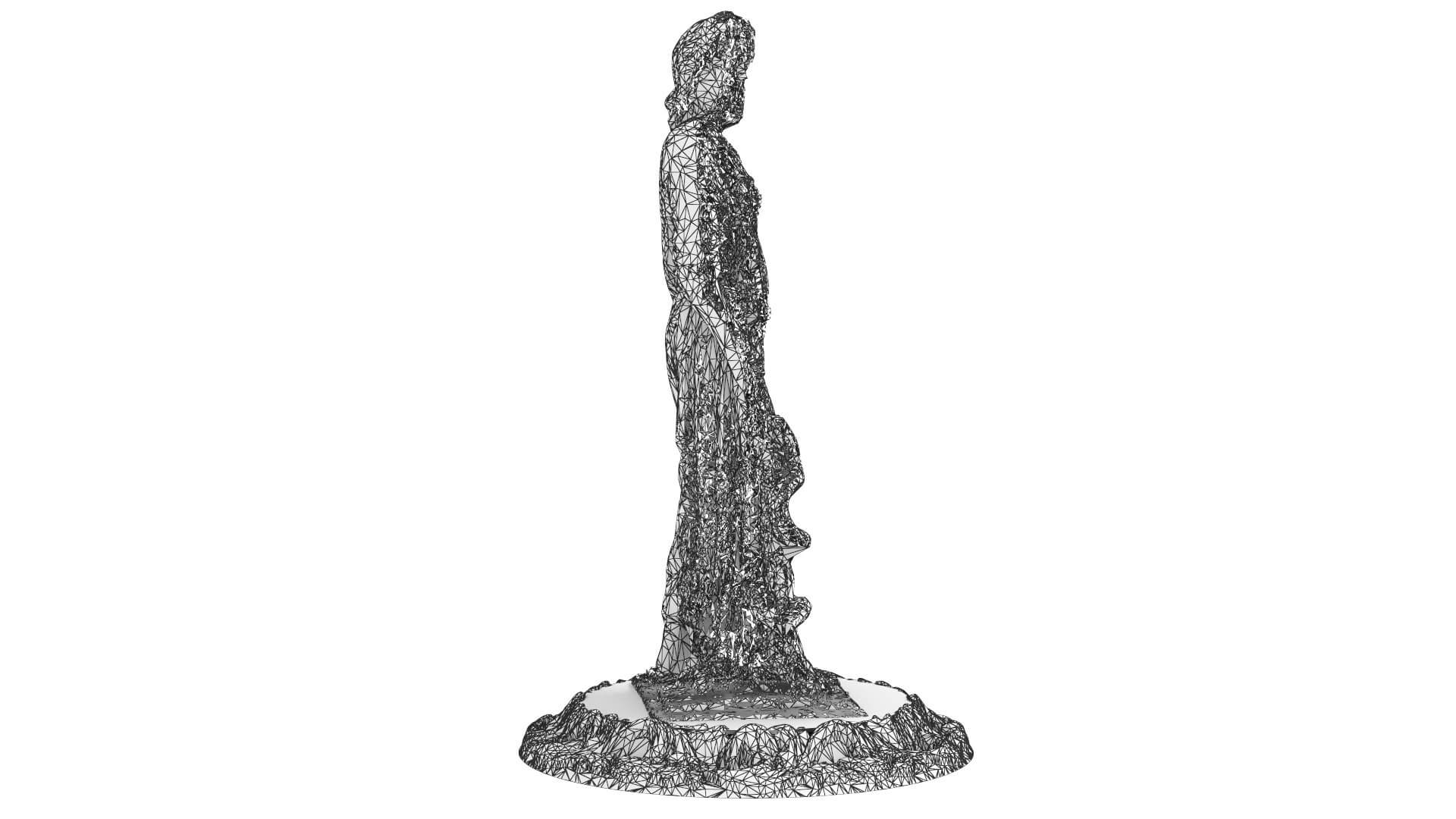 Roman Emperor Statue 3D Model by Pictorer