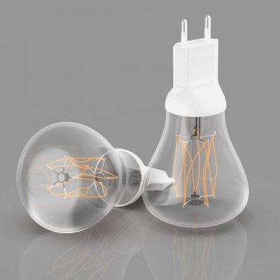 Rustic Plug Rustic Plug Bulb - 3D Model by Pictorer