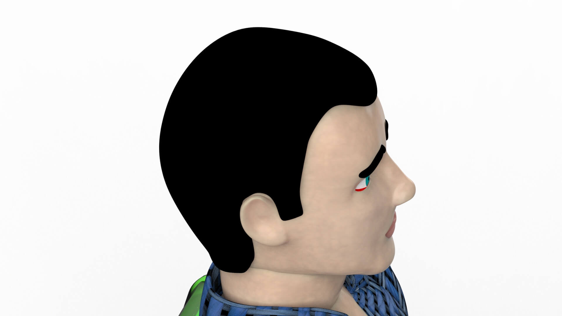 Sitting Mannequin - 3D Model by Pictorer