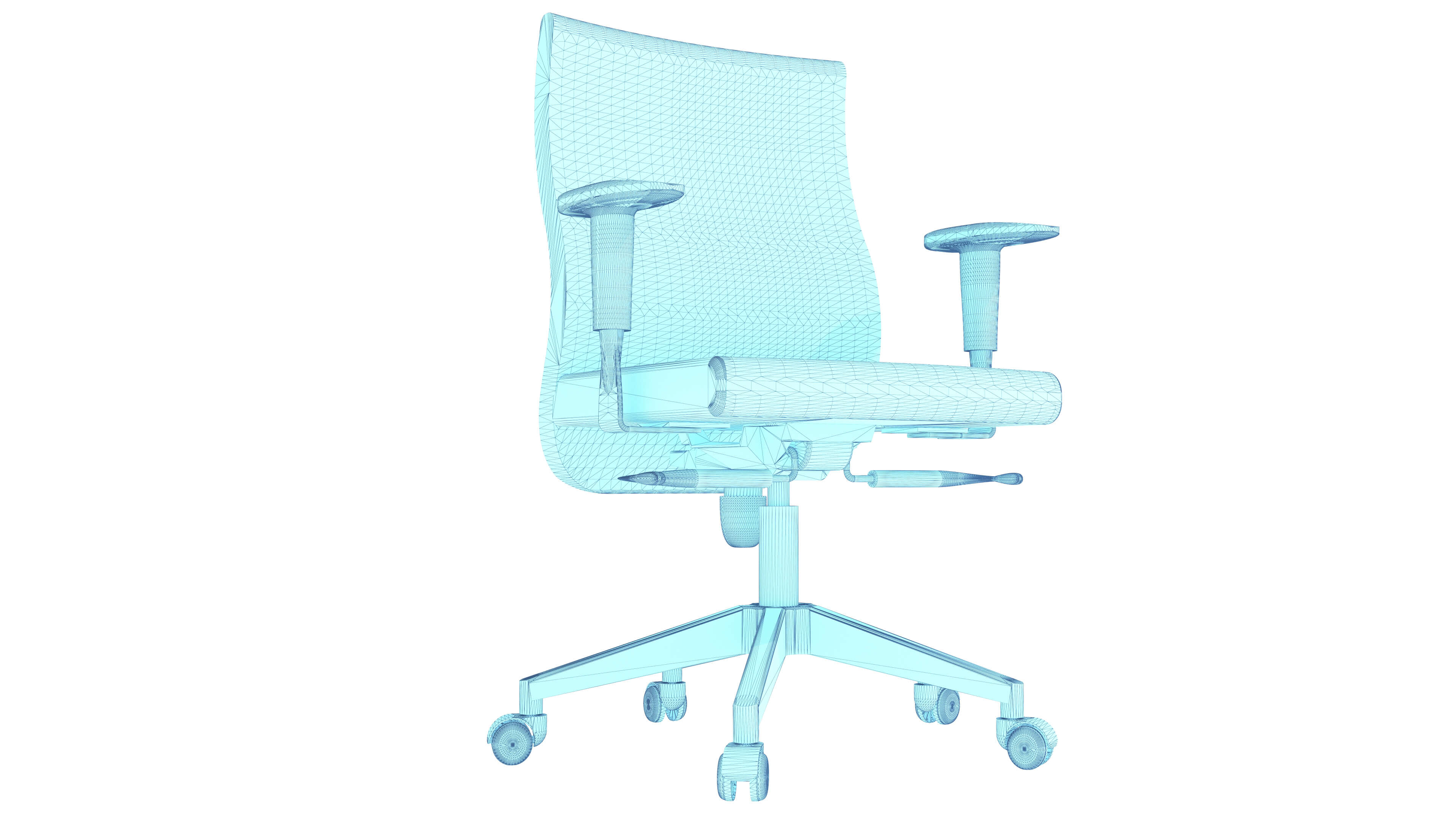 Office Task Chair 8K 3D Model by Pictorer