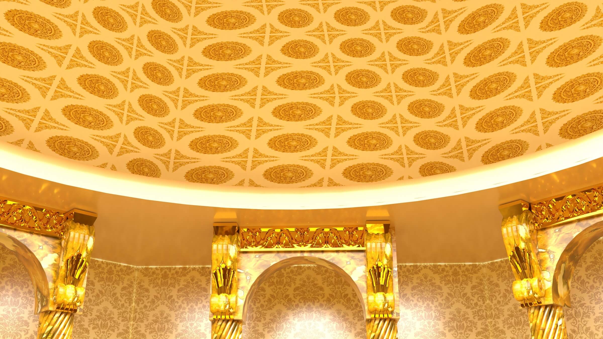 Turkish Bath 3D Model by Pictorer