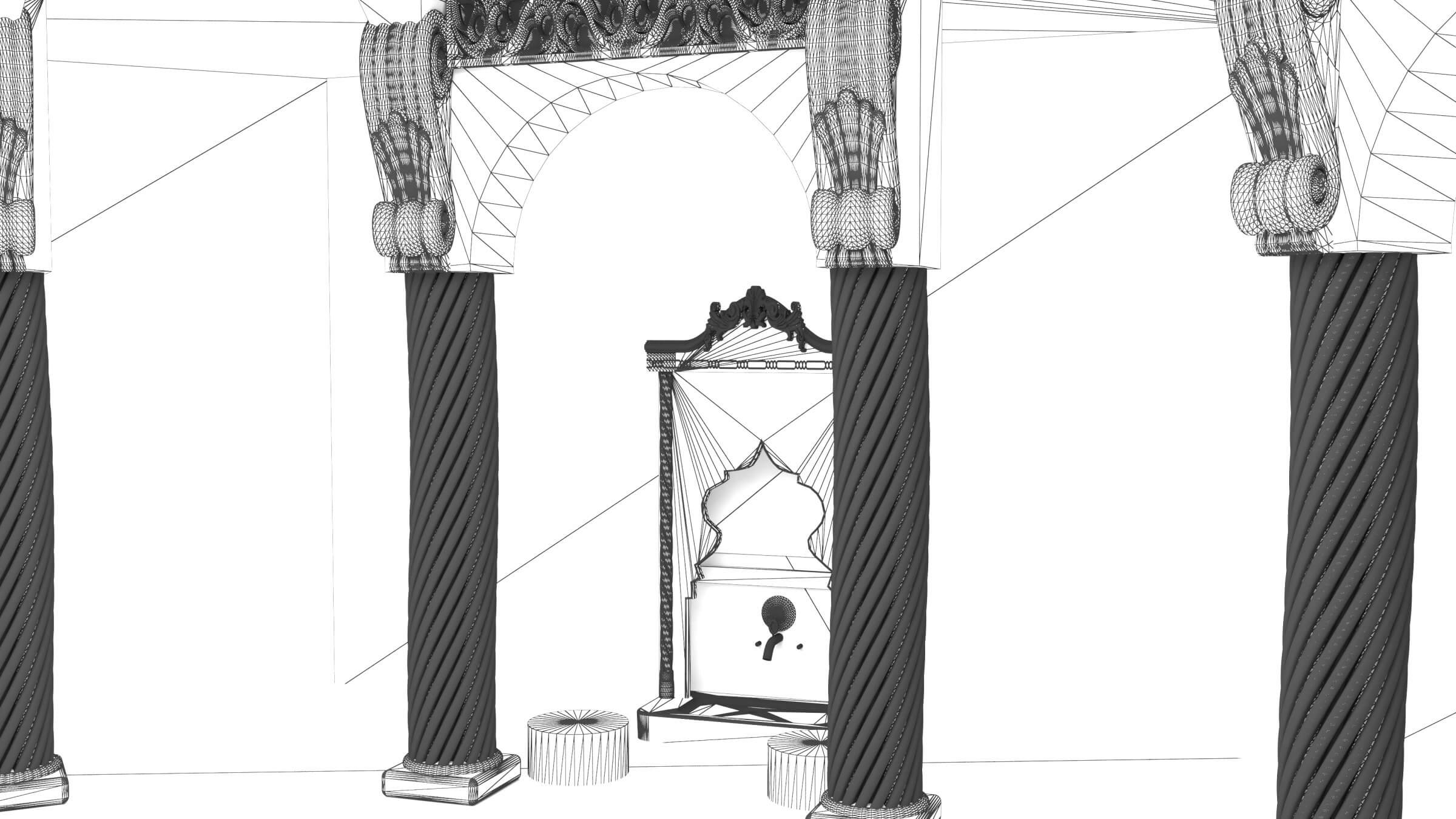 Turkish Bath 3D Model by Pictorer