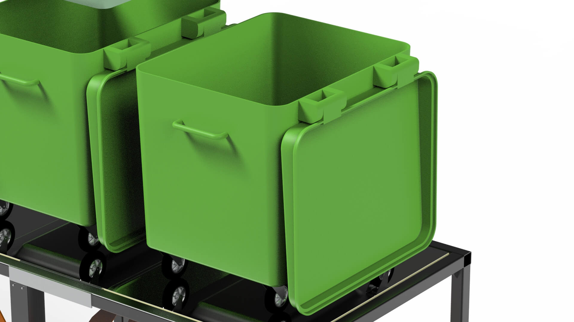 Underground Waste Bin 3D Model by Pictorer