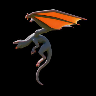 Dragon Base Mesh