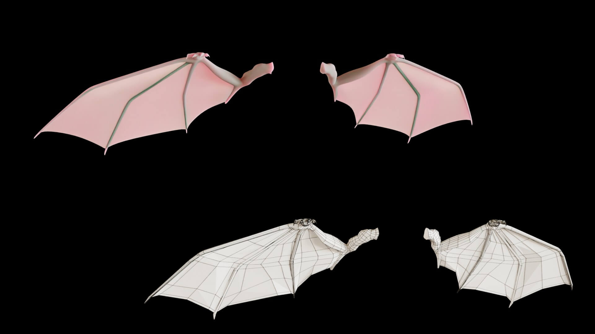Dragon Bodyparts Base Meshes - 3D Model by Pig Scales Studio