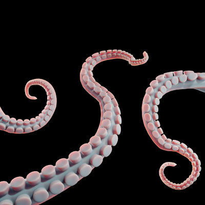 Rigged Tentacle