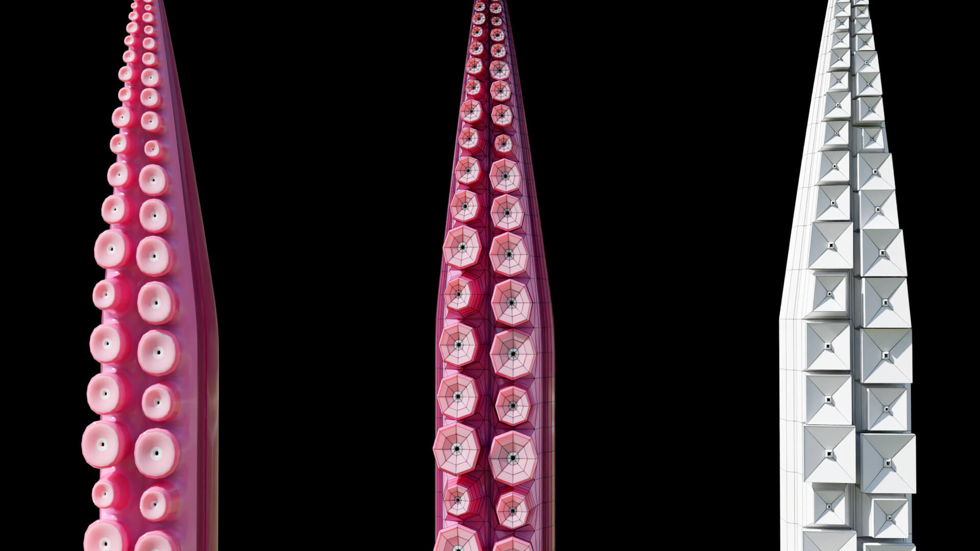 Tentacle Generator - 3D Software or Plug-In by Pig Scales Studio