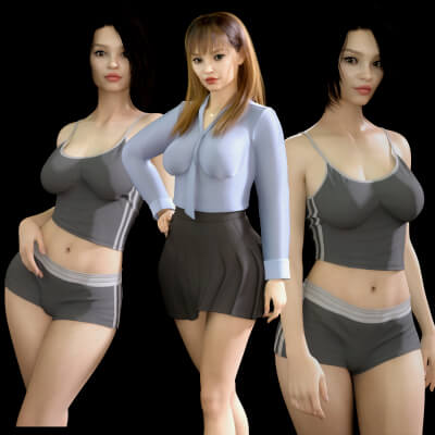 Estianty for Genesis 8 Female by Pincipon