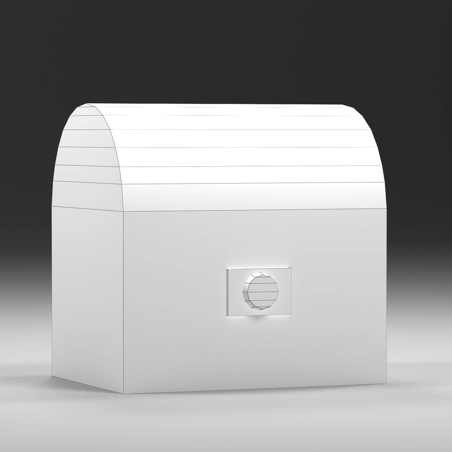 Common Chest Genshin Impact 3D Model by Pink_LOLO